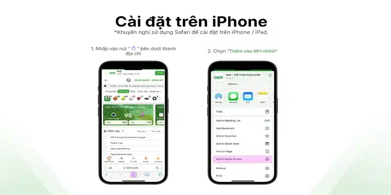 Hướng dẫn download app OK9 trên iOS