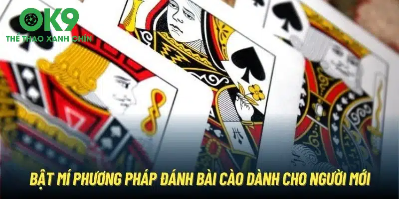 Bật mí phương pháp đánh bài cào dành cho người mới