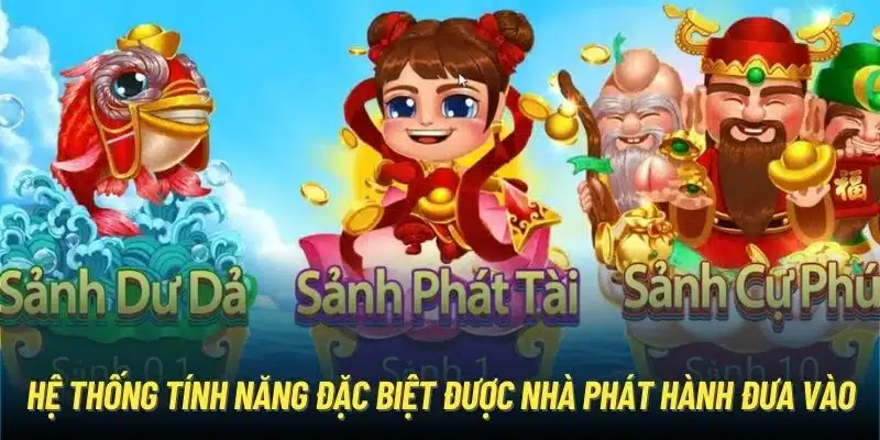 Hệ thống tính năng đặc biệt được nhà phát hành đưa vào